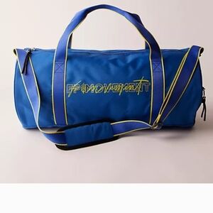Free People Movement Blue Duffel Bag